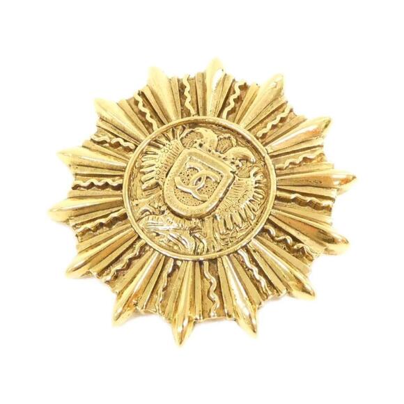 CHANEL Gold Brooch - Picture 1 of 3